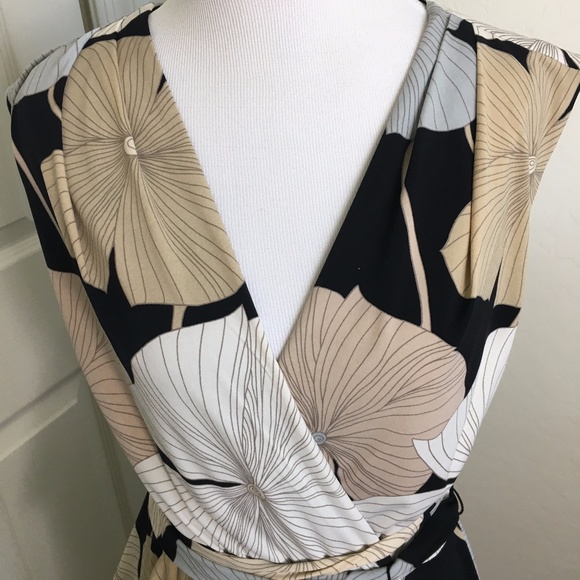 NWT Max and Cleo Knit and Champagne Dress - Picture 2 of 6